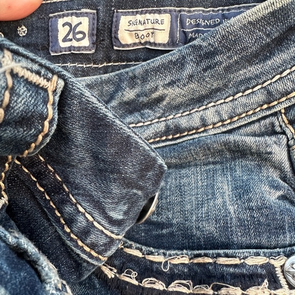 Miss Me Brand Jeans Women’s Size 25 Great Condition Bootcut ✨ - Picture 2 of 2